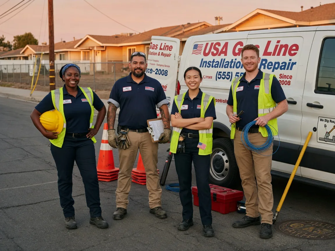 Gas Line Installation company in Haworth, OK